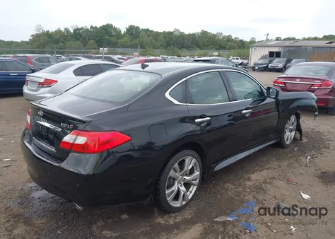 2013 Infiniti M37X X z USA, uszkodzony, nr VIN JN1BY1AR4DM602728